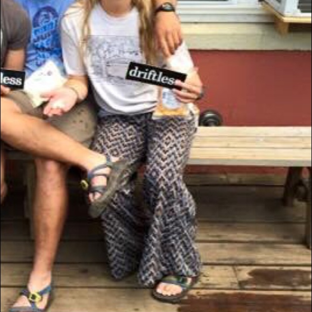 Patterned Flowy Pants